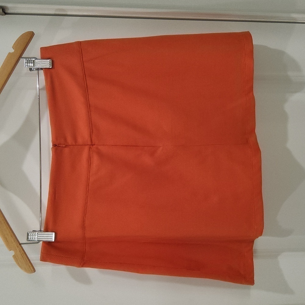 Tail Activewear Orange Tennis Skirt - Size 12 - Picture 3 of 5